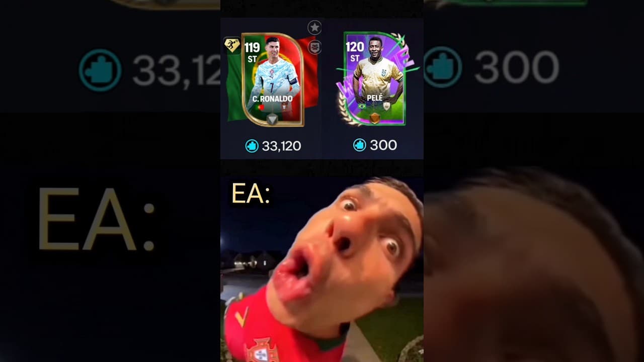 Pov: Ronaldo 🇵🇹 Vs Pele 🇧🇷 #fifamobile #fc27 #shorts