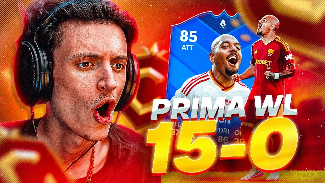 15-0 alla PRIMA WL su FC 27 MA...