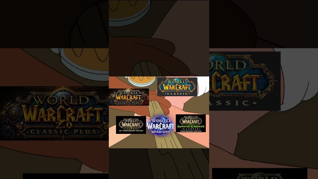 Deciding What Version World Of Warcraft To Play!  #classicplus #memes #lythp
