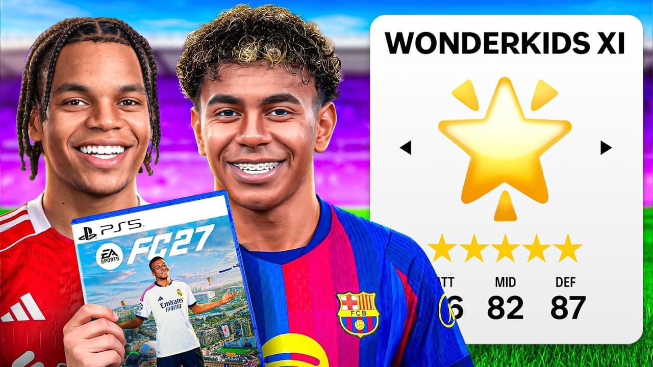 I Built the Best Wonderkids Team in FC 27...