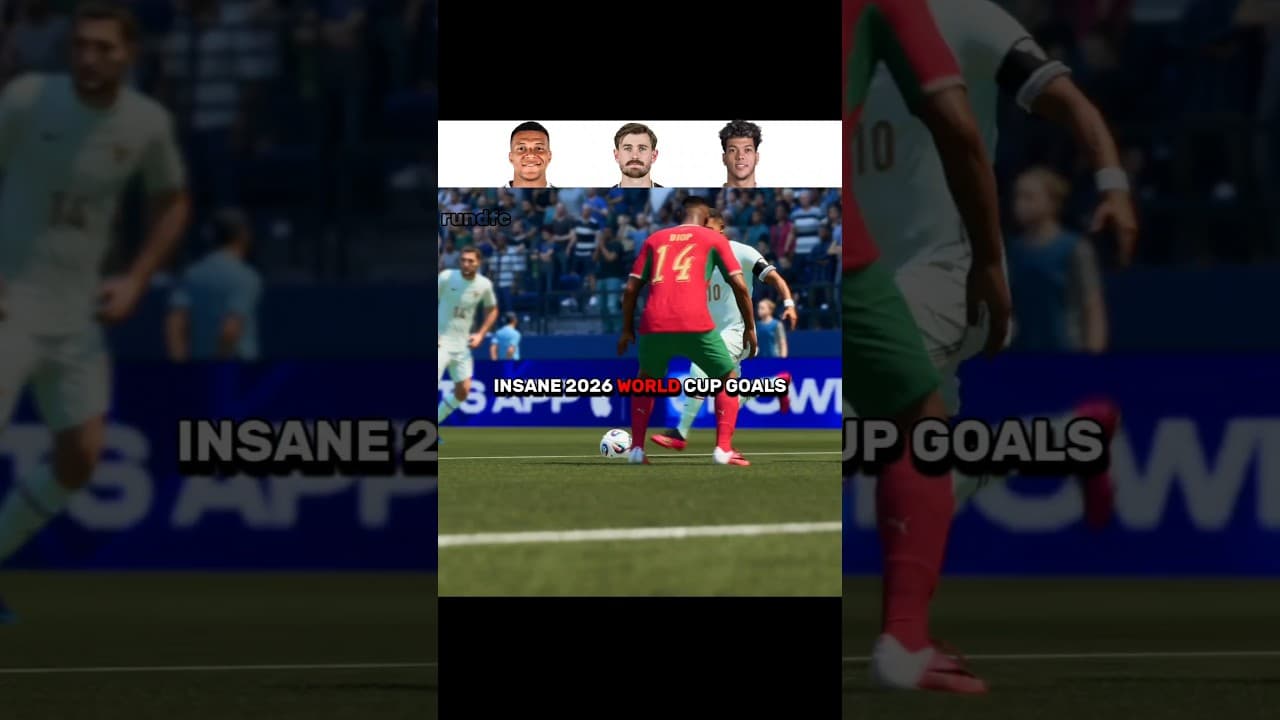 Insane World Cup Goals Part 7 #fifa #eafc #fc25 #fc26 #fc27 #football #gaming #shorts