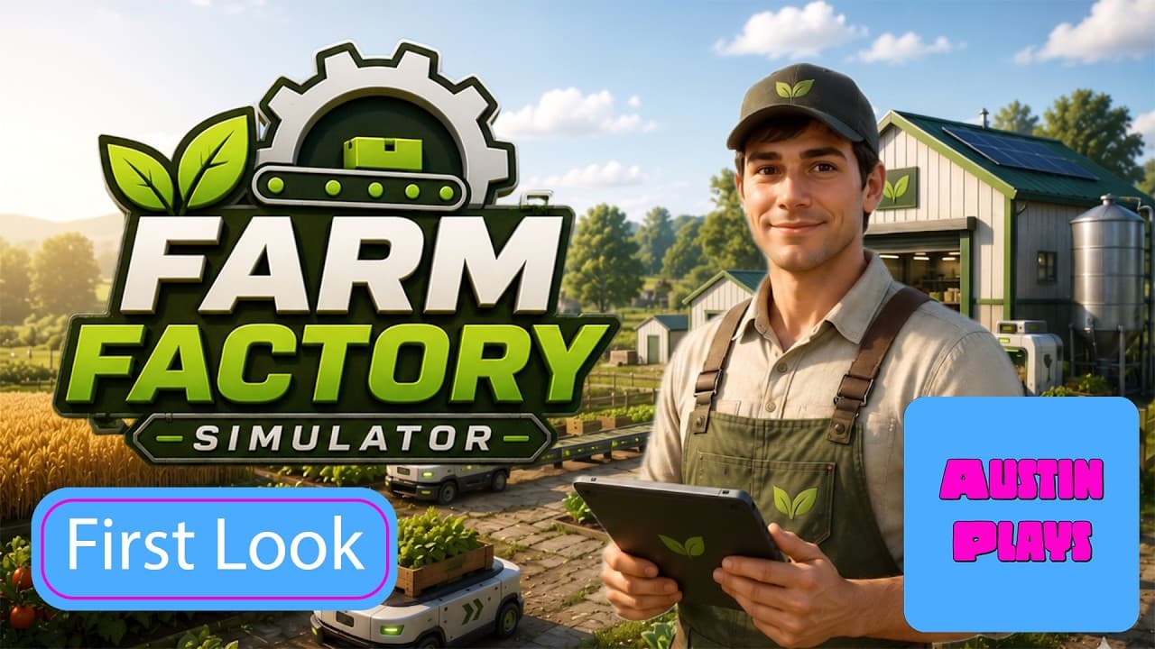 Farm Factory Simulator Steam Next Fest Demo First Look - Building the Ultimate Automated Farm!