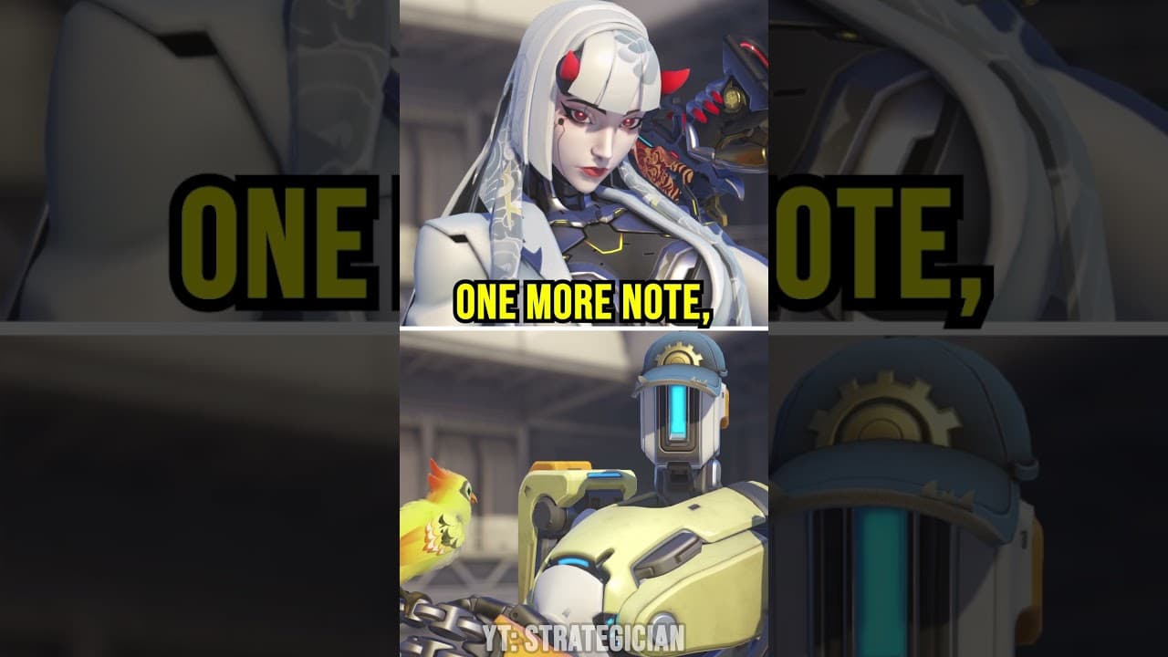 Shion and Bastion Interaction - Overwatch