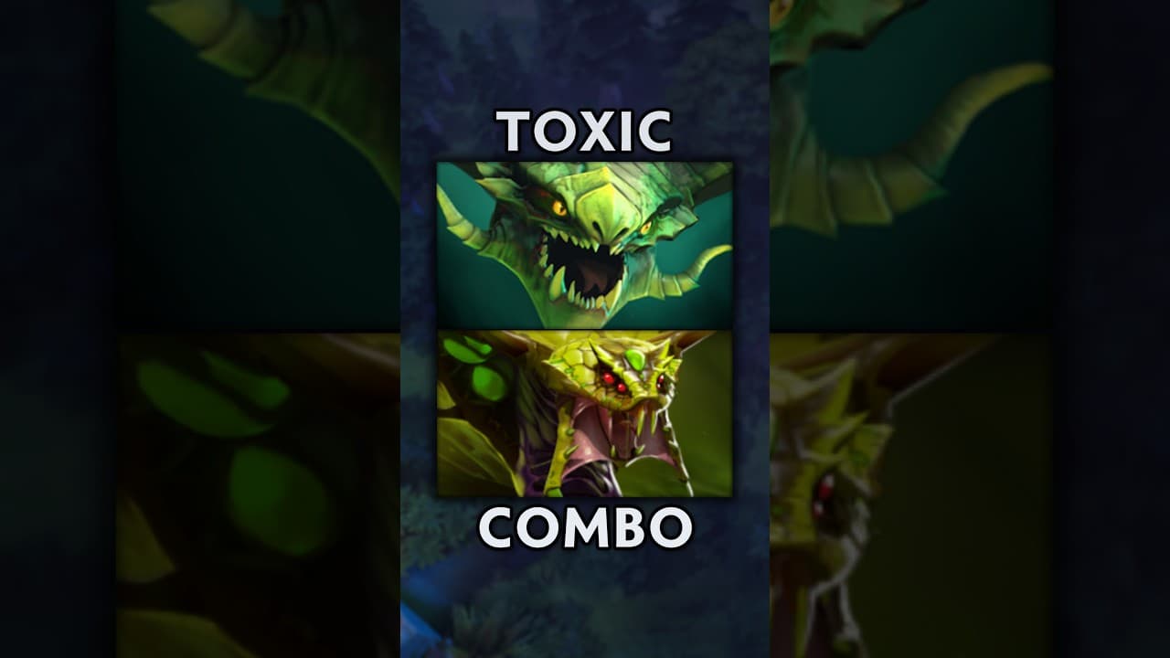The Toxic Combo (Venomancer and Viper) Dota 2 #Dota2