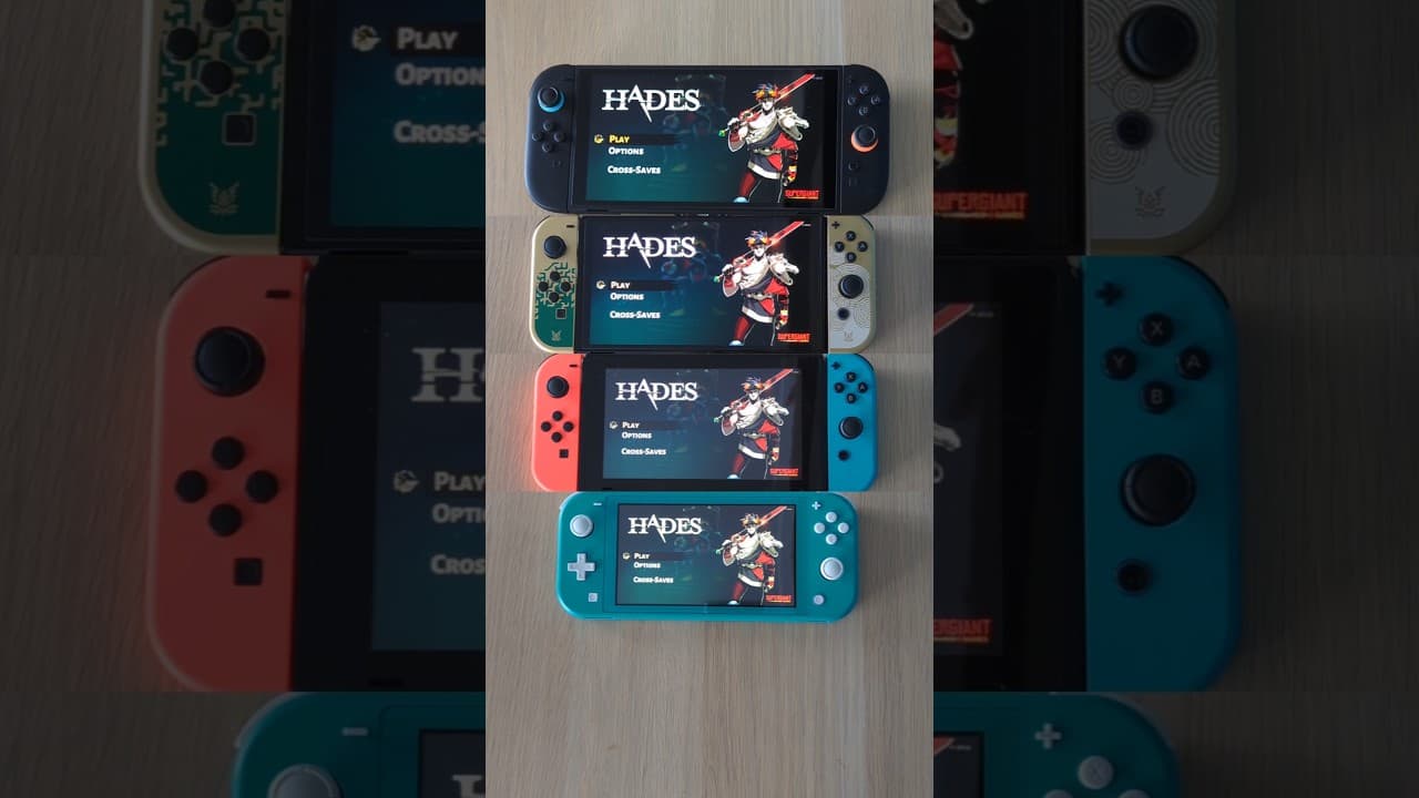 Hades- Nintendo Switch 2 vs Switch OLED vs Switch vs Switch Lite Speed Comparison
