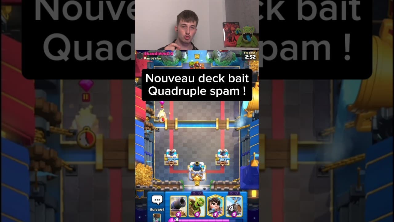 Logbait avec toujours plus de spam !