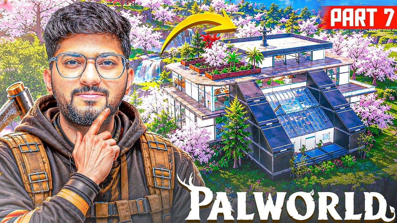 We Found The Craziest Glass Base On Our MBG Palworld Server..!!  Palworld Telugu🐉🔥 - Episode 7