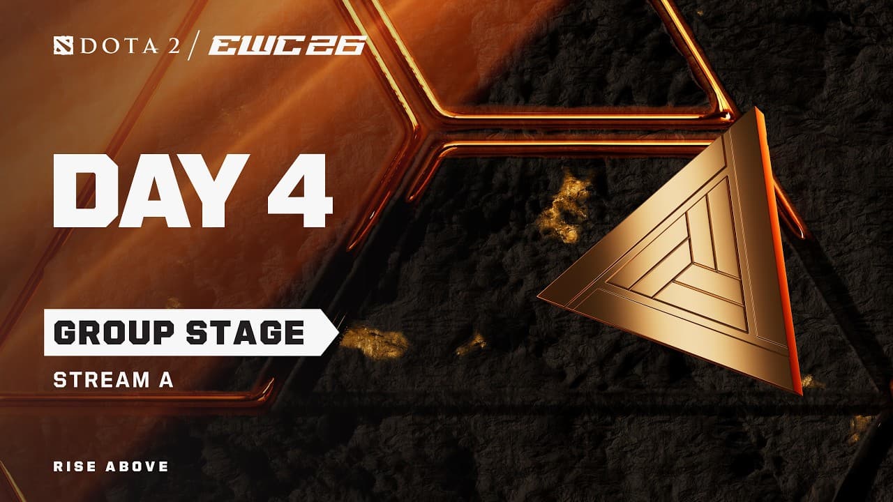 Dota 2 at EWC 26 - Day 4 - Group Stage - Stream A - LIVE