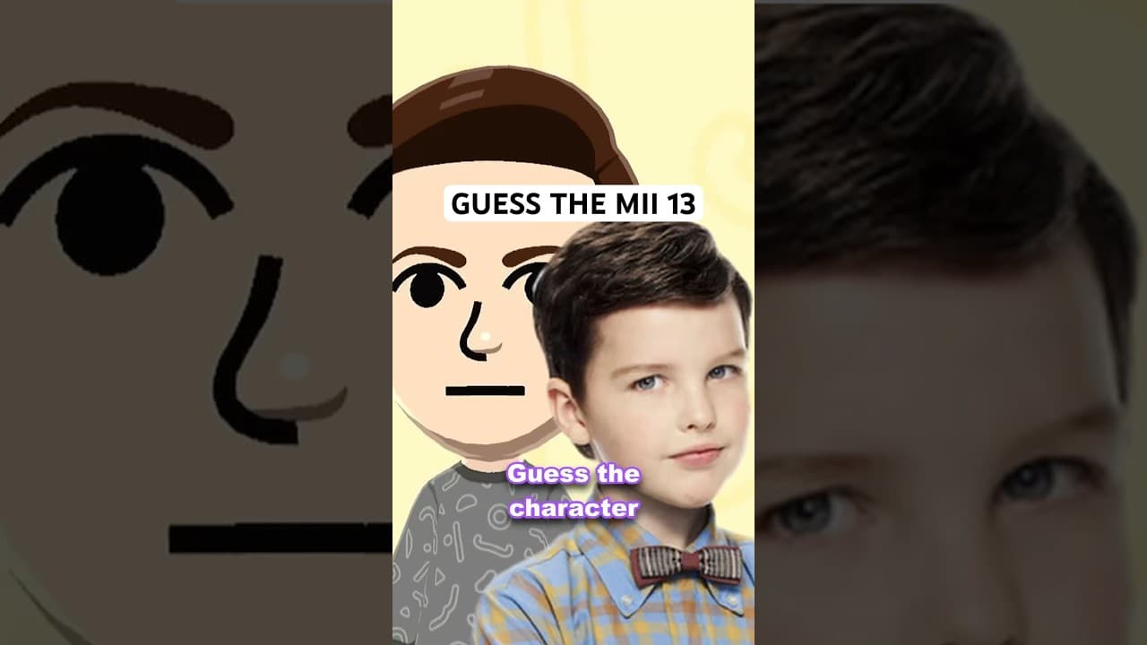 Guess the Mii: Tomodachi Life PART 13 #tomodachilifelivingthedream #funny #tiktok #sheldoncooper