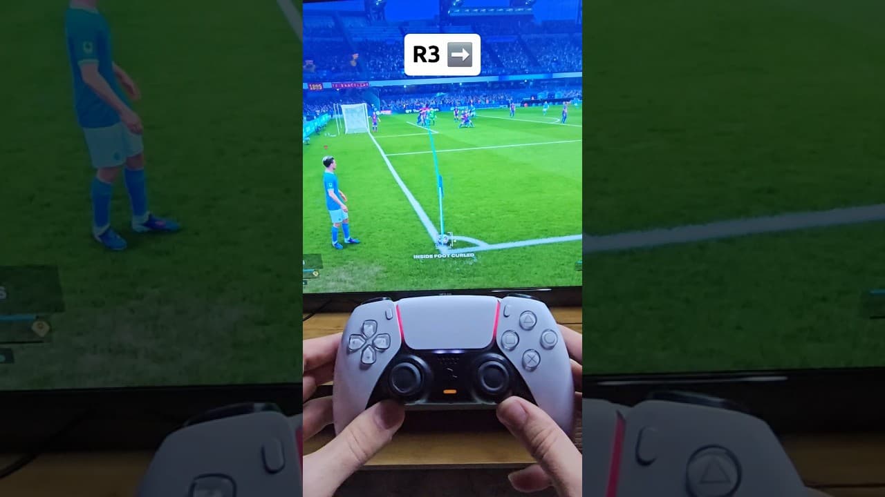 How To Score Direct Corner Goals in FC!! #eafc #fifa #gaming #shorts