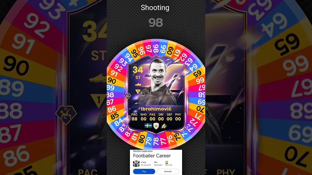 | Re-spun IBRAHIMOVIĆ for SWEDEN ICON Card on EA FC 27! #eafc27 #fifa
