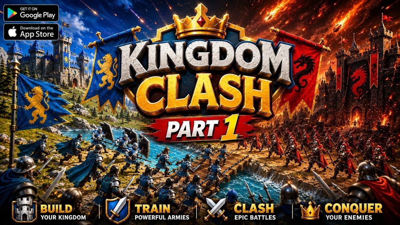 Kingdom Clash War || Walkthrough || ( Android & ios ) Gameplay || Part - 1
