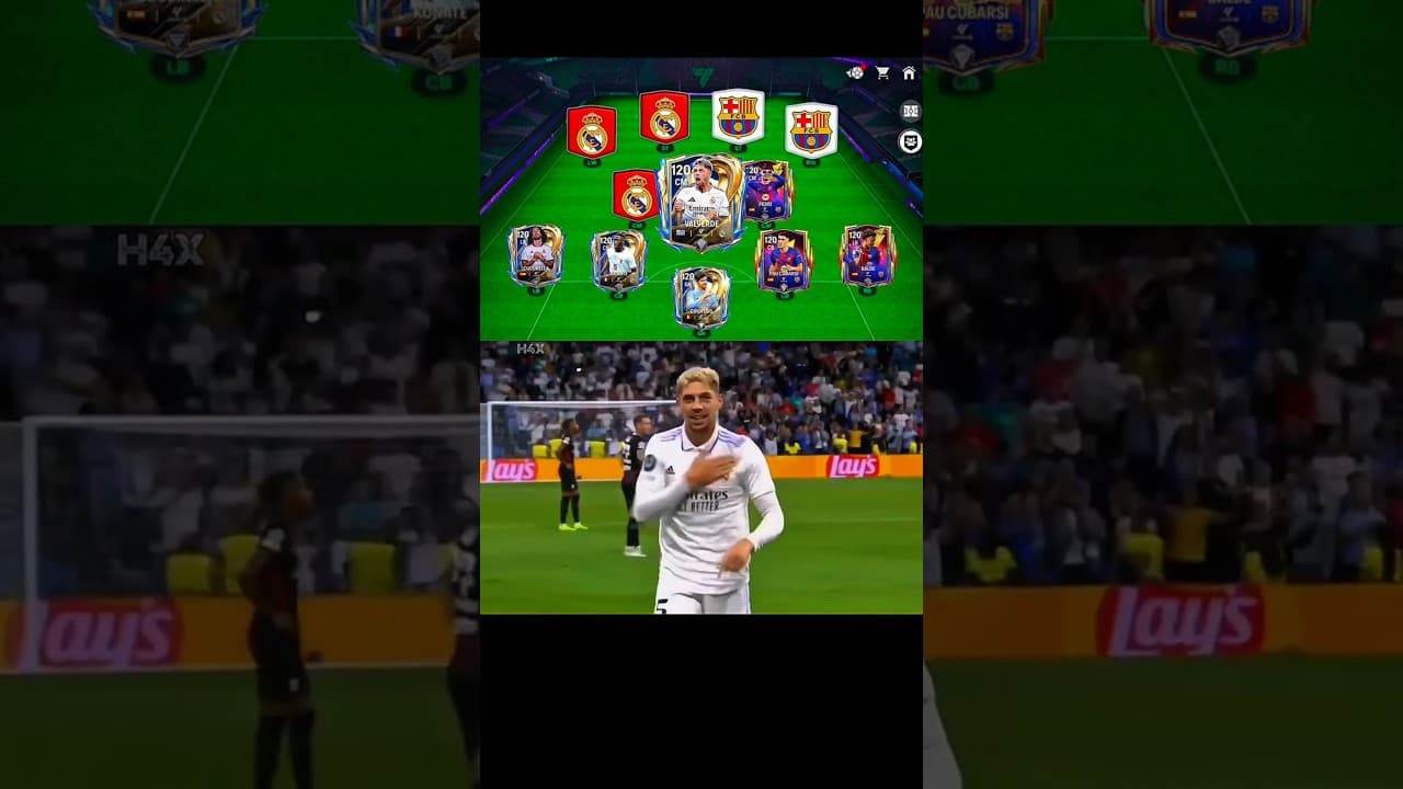 The Fc27 remix of Real Madrid vs Barcelona 👑🎶