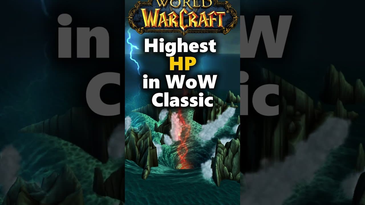 Highest HP NPCs in WoW Classic #wowclassic #worldofwarcraft #shorts #wow  #gaming