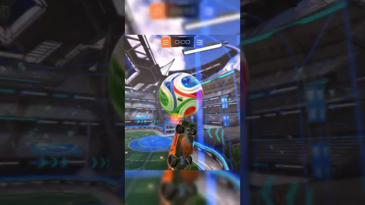 Crazy last second goal in rocket league #rocketleague #rocketleagueclips #rocketleaguegoals