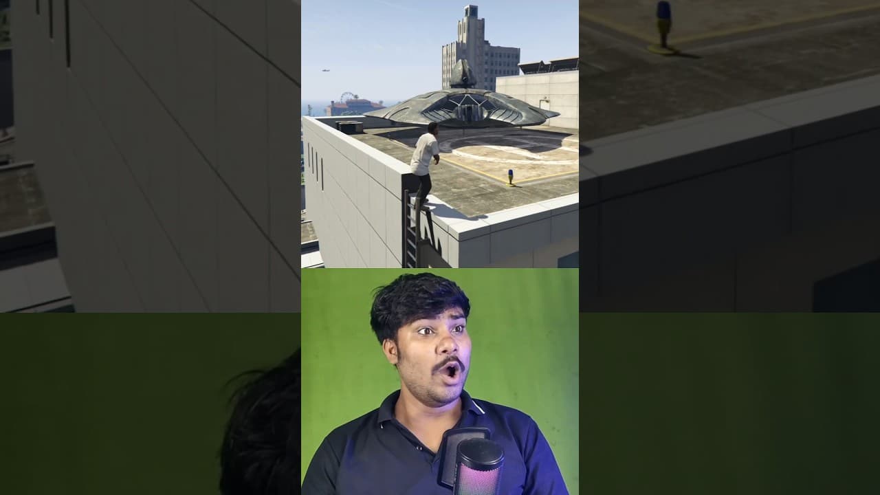 Is the Viral Mystery Plane in GTA 5 REAL or FAKE? #gta5 #shorts