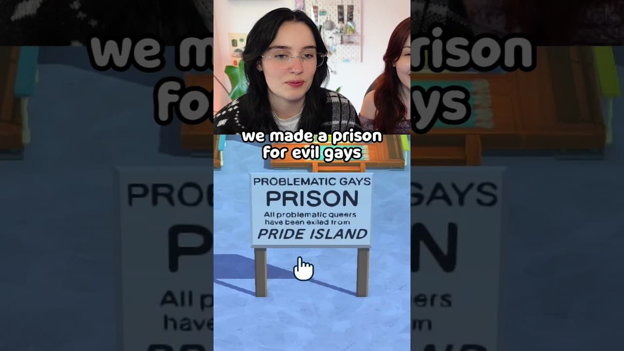 We made a prison for EVIL GAYS⁉️ Tomodachi Life: Living the Dream #tomodachilife #gamingshorts