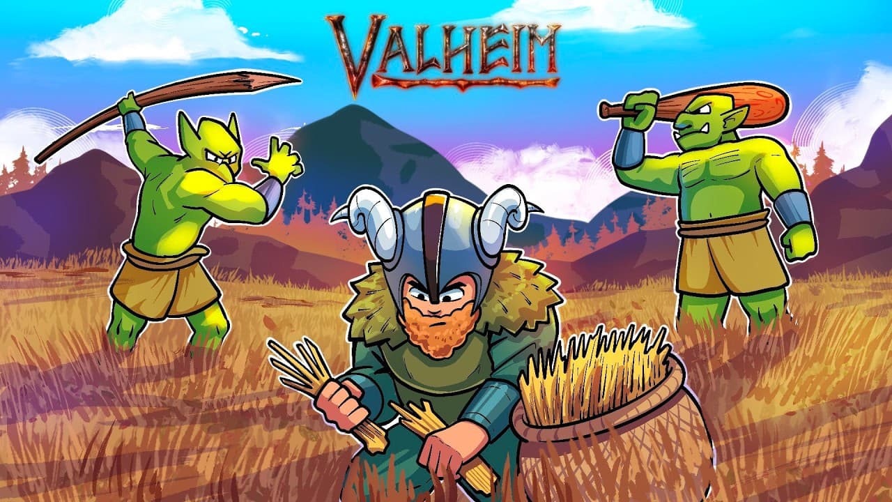 5 Noobs try surviving 100 days of Valheim