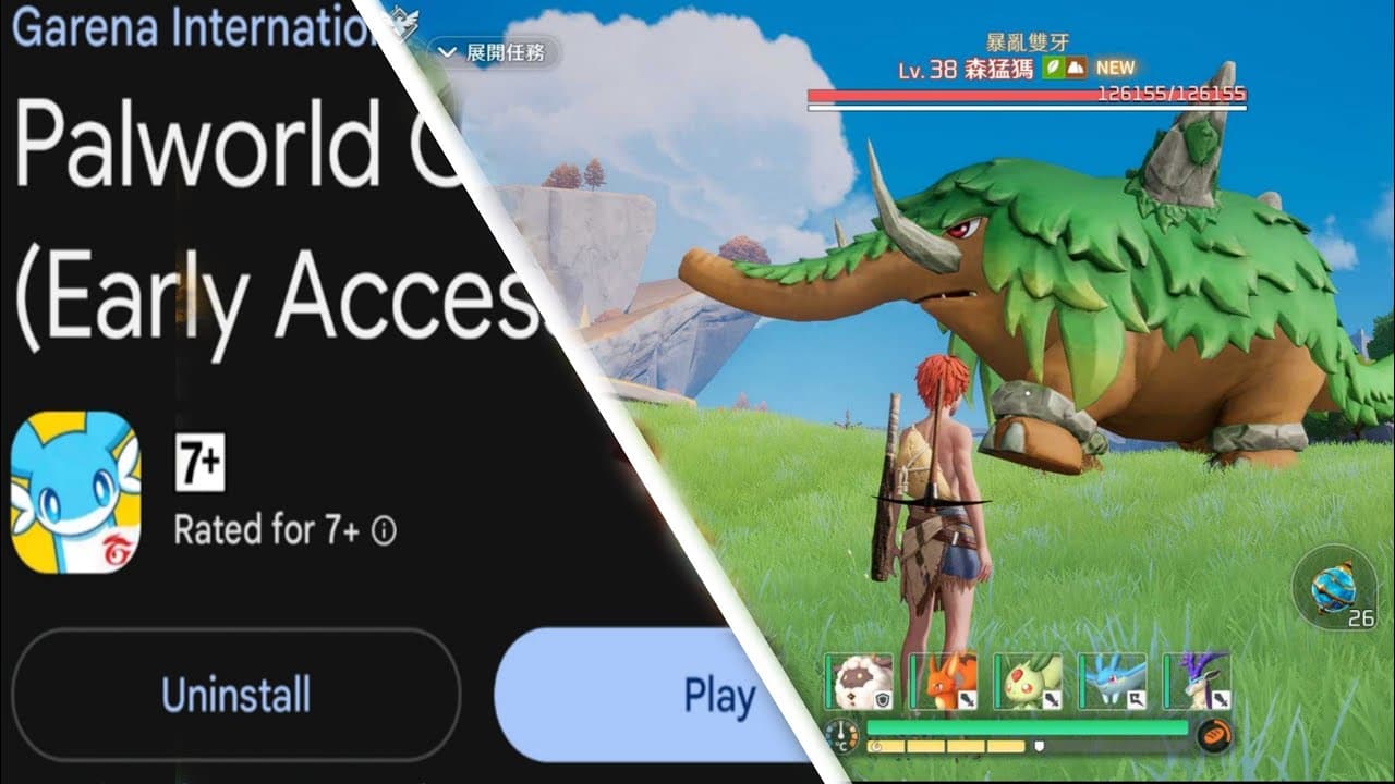 FINALLY PALWORLD MOBILE IS HERE 🔥 BETA TEST