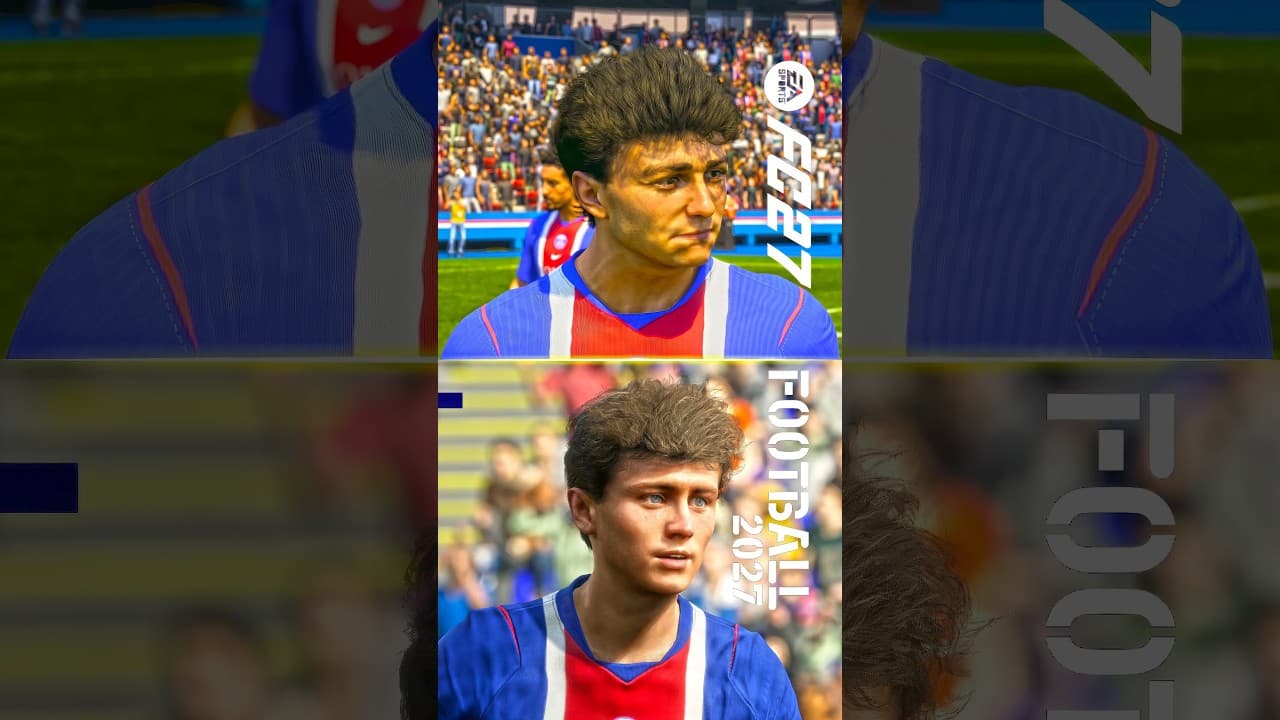 Which Game Has Better PSG Player Faces? 😱 | FC 27 vs eFootball 2027