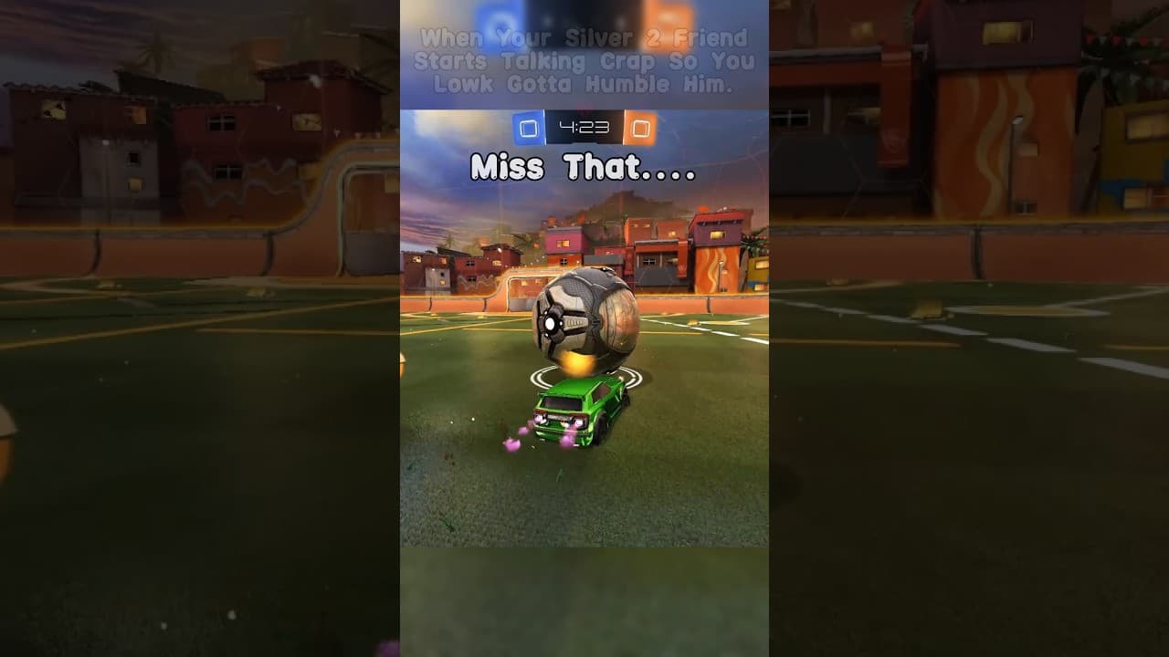 I Didn't Want To Do It... 😔 #rocketleague