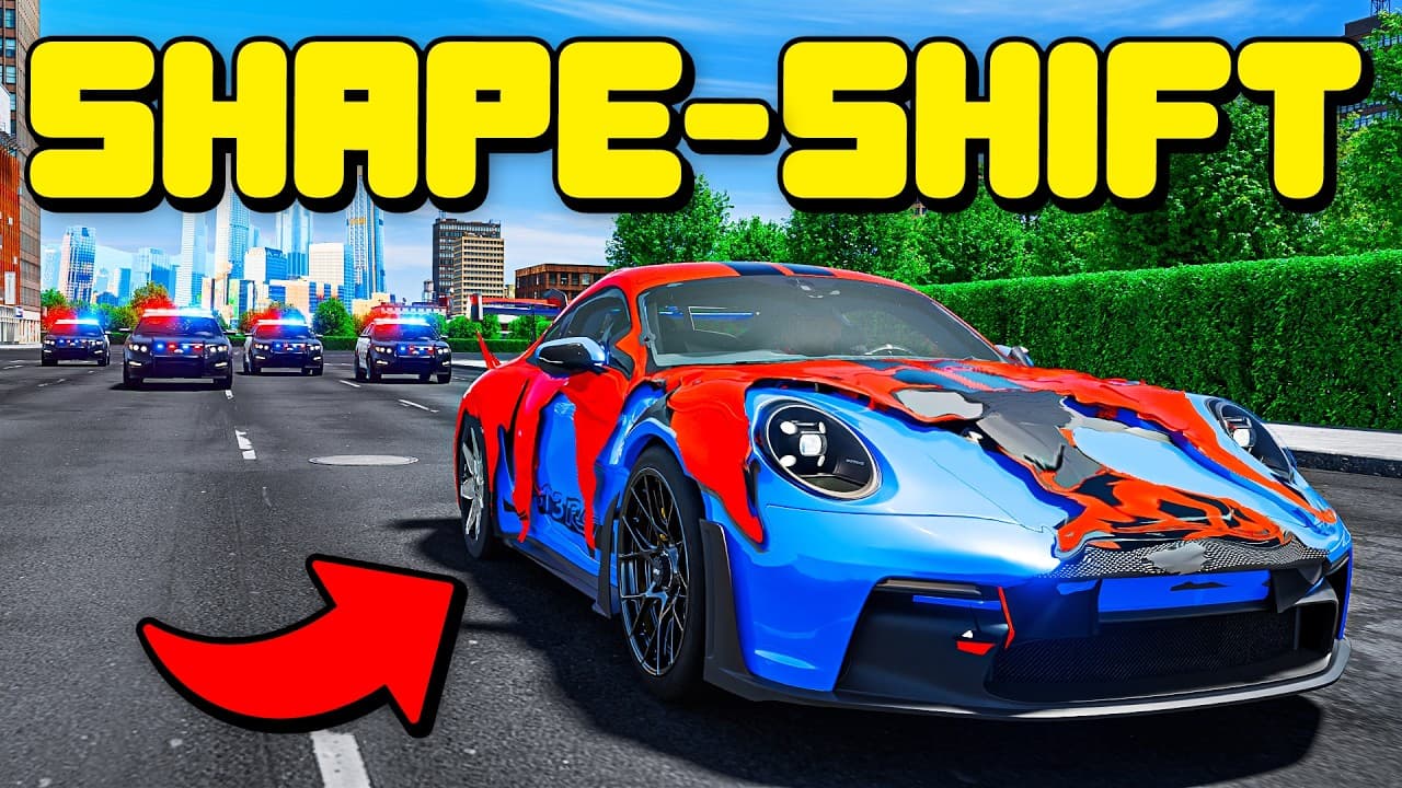 Stealing Shapeshifting Cars In GTA 5 RP