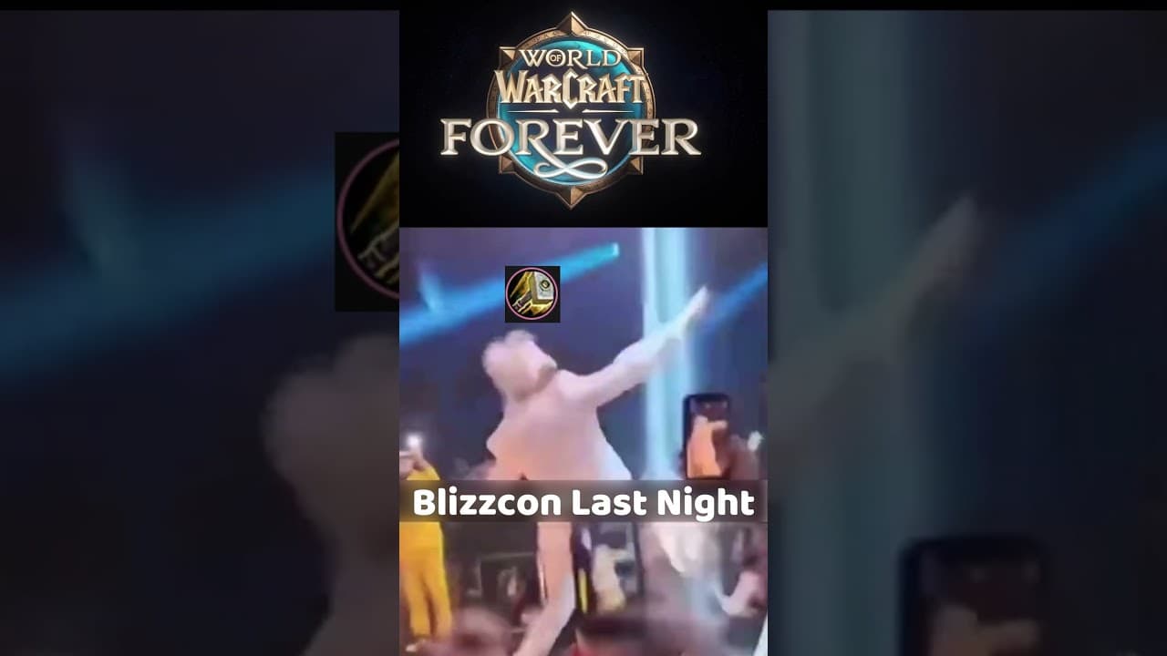 World of Warcraft Forever Blizzcon Last Night!  #wowforever #memes #lythp