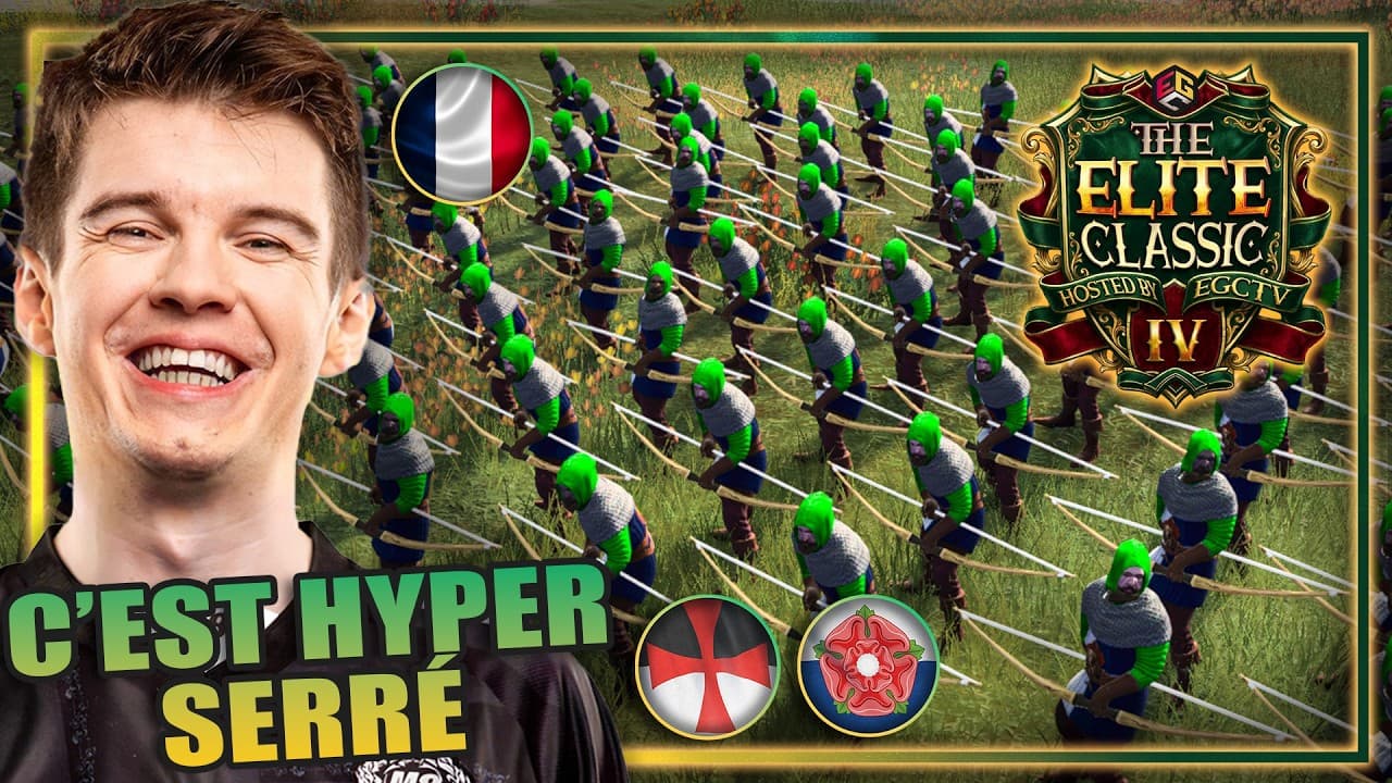 #5 Une game TENDUE DE FOU ! MarineLord vs Anotand - TOP 16 - The Elite Classic 4 EGCTV - CAST AOE4