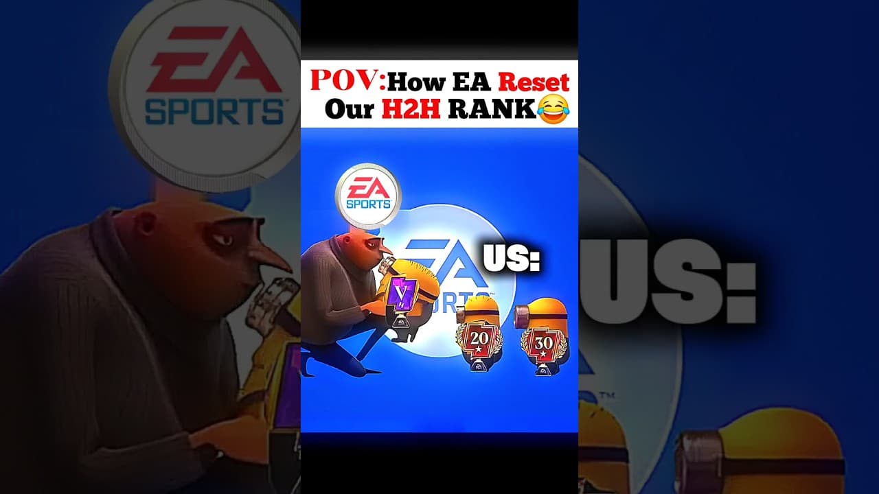 That's How EA Resets our Rank 🤣✔️ #fcmobile #eafc26 #fc26 #fc27 #eafc