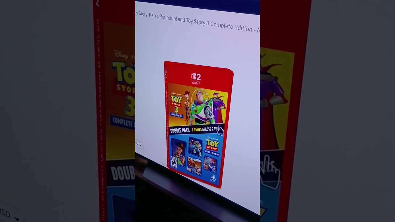 Toy story: Retro Roundup + Toy story 3 Complete Edition Physical is Almost Here! All Games Included!