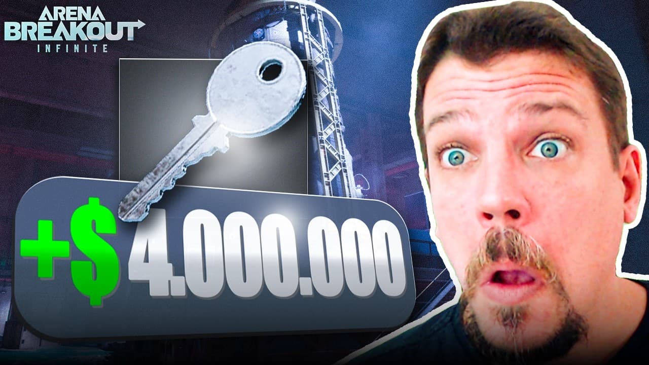ENCONTREI A CHAVE DE 4M NO SPAWN SECRETO DELA! | Arena Breakout: Infinite