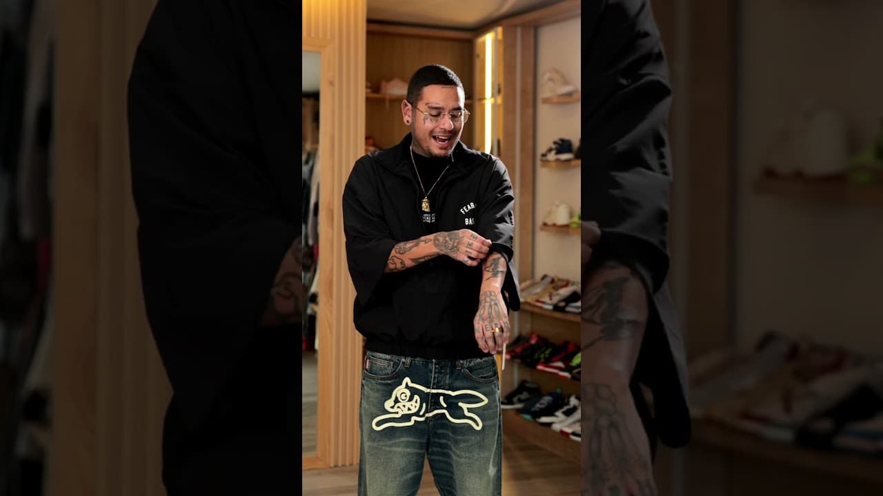 Fear of God Essentials x MLB Black Logo 3/4-Sleeve Half-Zip Jacket #essentials #essentialsfog