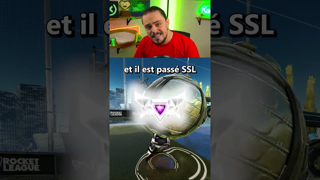 Ce SSL de 12 ans me met 10-0 en 1v1...  #rocketleague