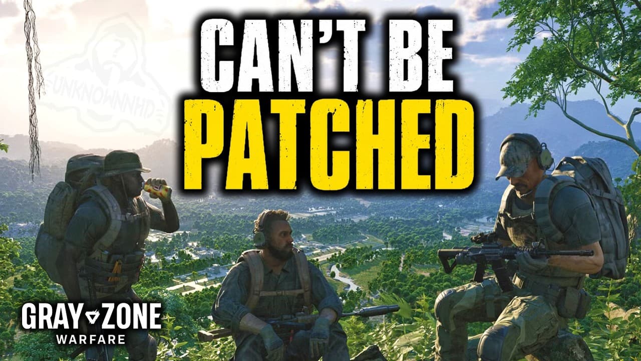 The Best Part of Gray Zone Warfare Can't Be Patched In