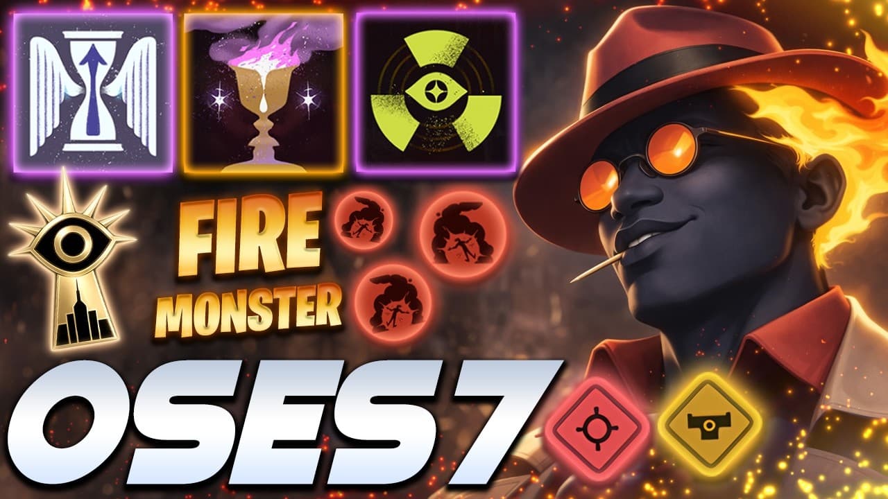 Oses7 Infernus - FIRE MONSTER - Deadlock Pro Gameplay & Guides [Watch & Learn]