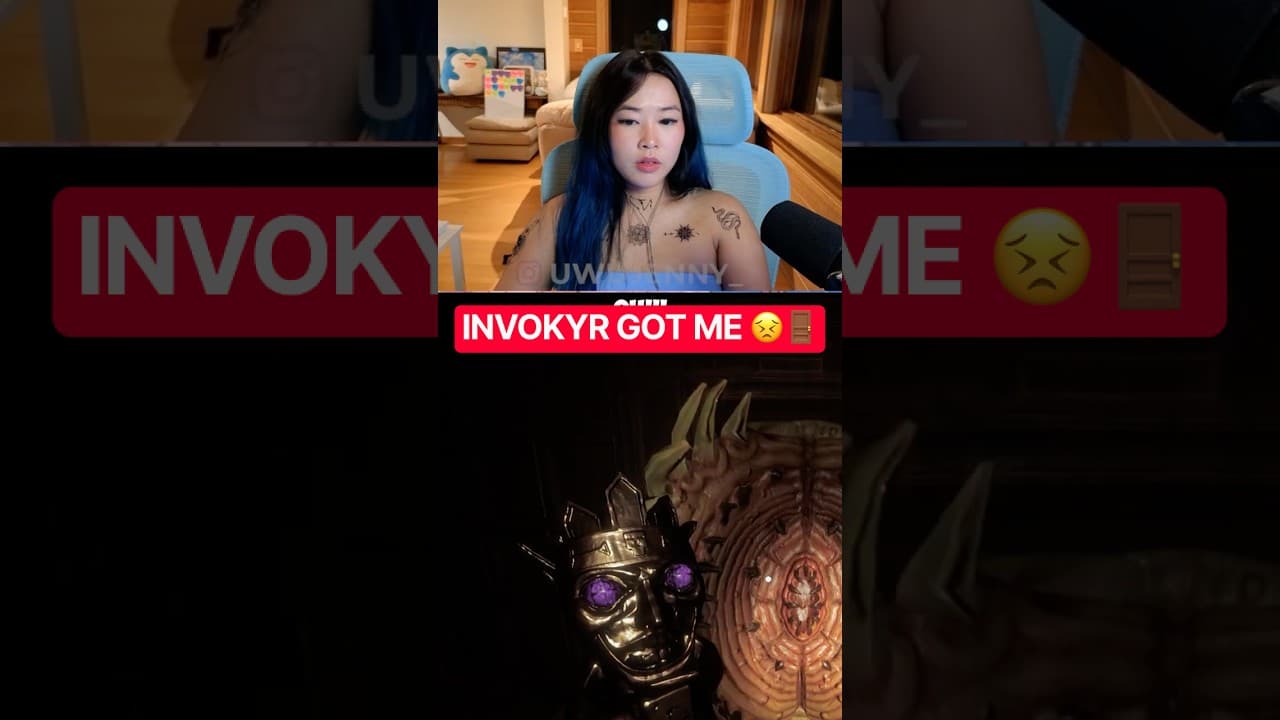 Mimic door gets streamer! 🚪 Invokyr comes out in 3 days! #invokyr #horror #coop #invokyrclips