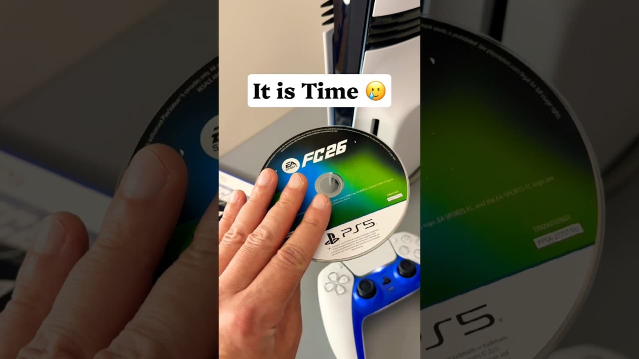 Time to move on ⚽️🎮