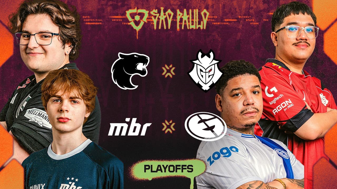 FUR x G2 | MIBR x EG | VCT Americas Etapa 2 | Playoffs - Dia 3