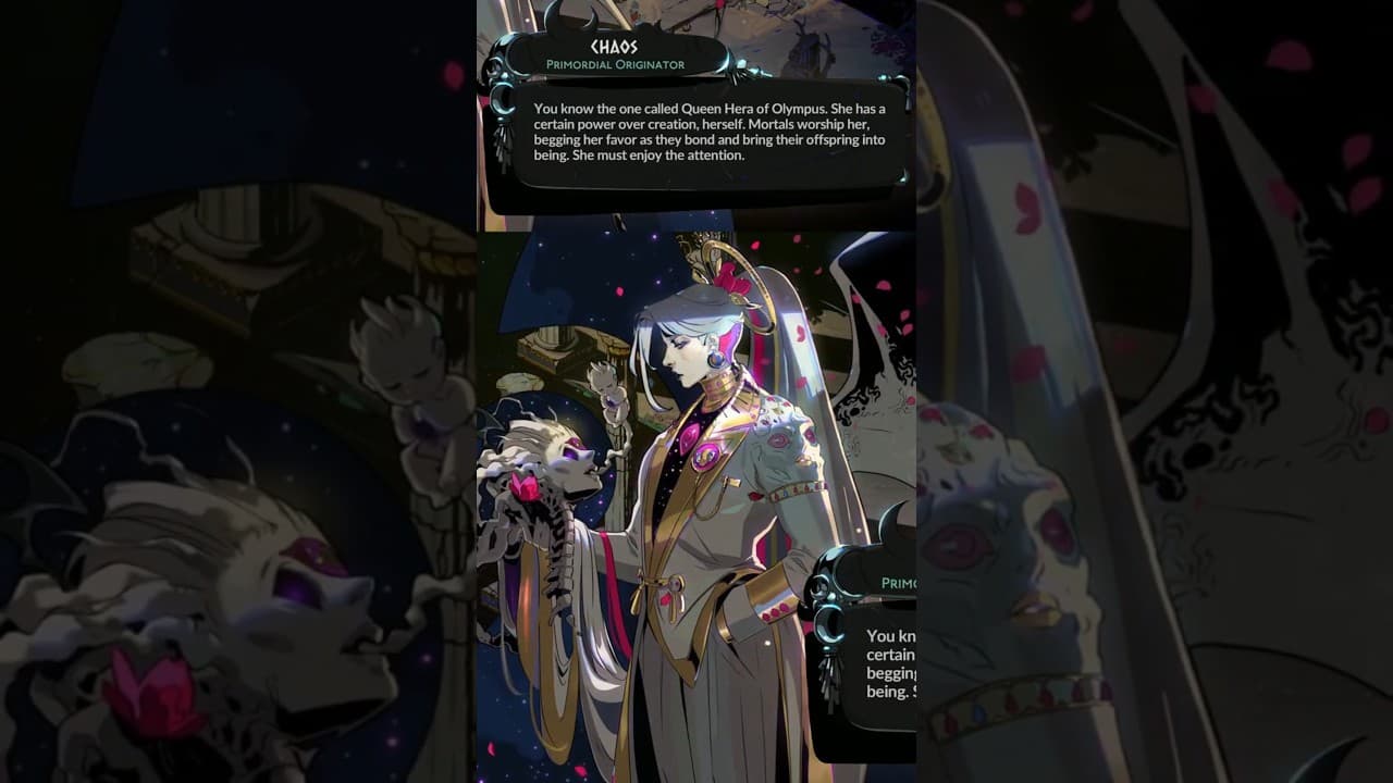 Chaos Reacts to Hera Boon #hades2