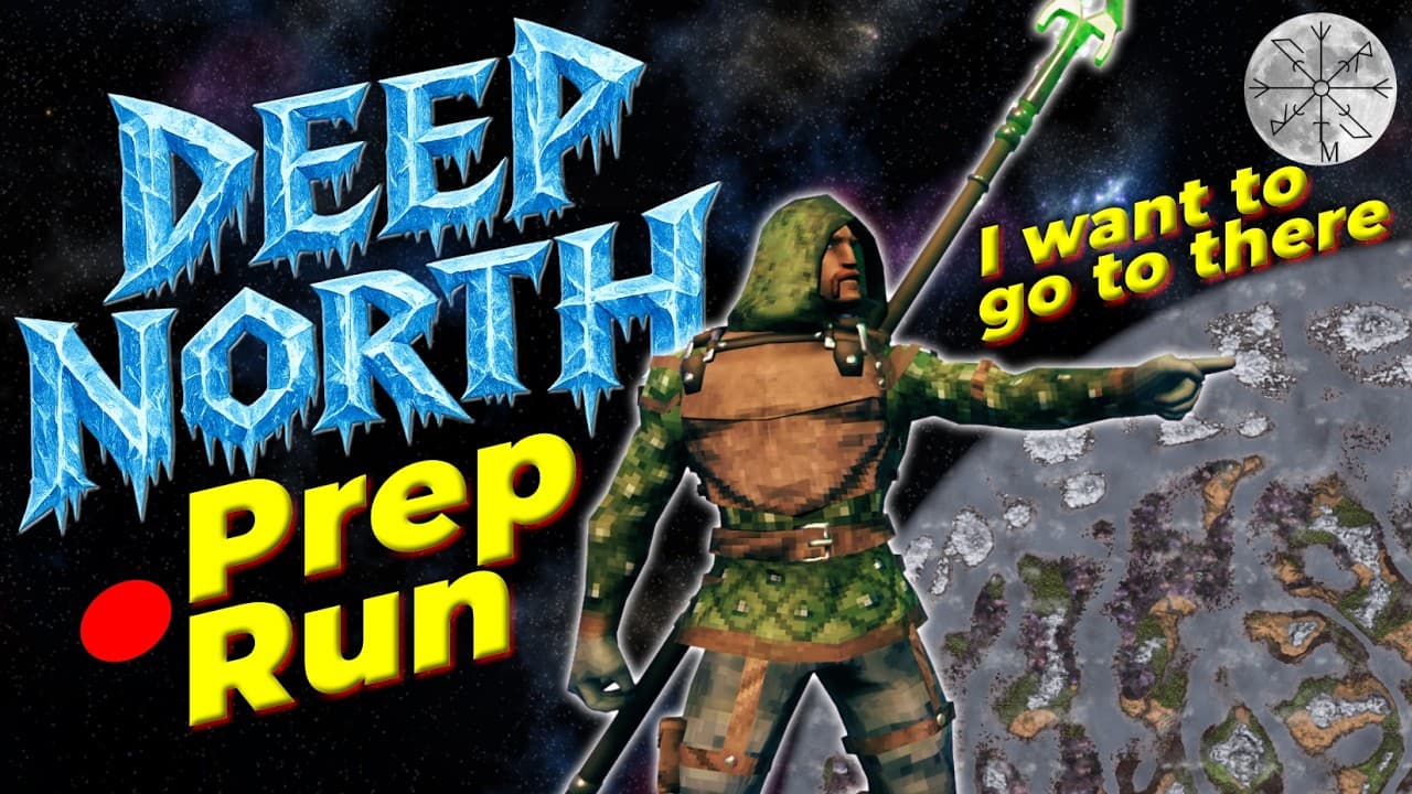 🔴Moretresses? ❄️Deep North Prep Run! [Hard Mode E24]❄️Full Valheim Playthrough