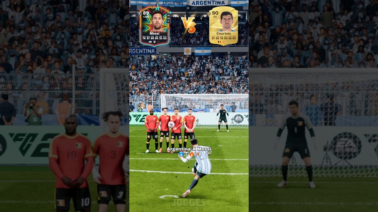 FC 27 Argentina without Messi 😭💔 Freekick Challenge #eafc27 #fc27