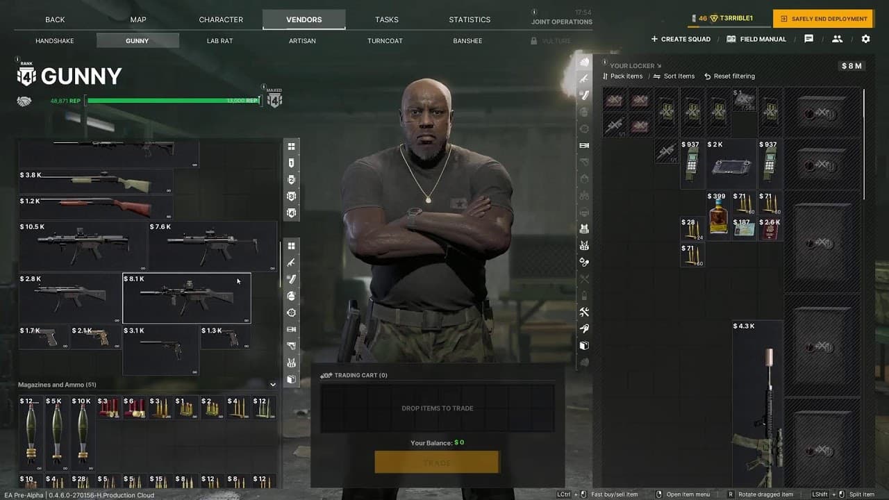 Gray Zone Warfare 2000 + hours  Update 0.4.6 GRINDIN FOR LEVEL 50
