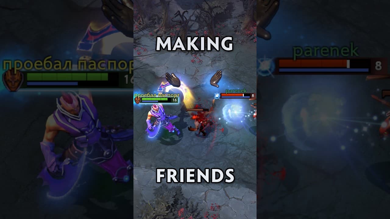 how to make friends in dota 2 #dota2