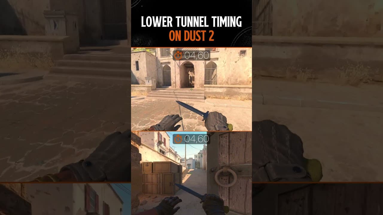 LOWER TUNNEL TIMING ON DUST2