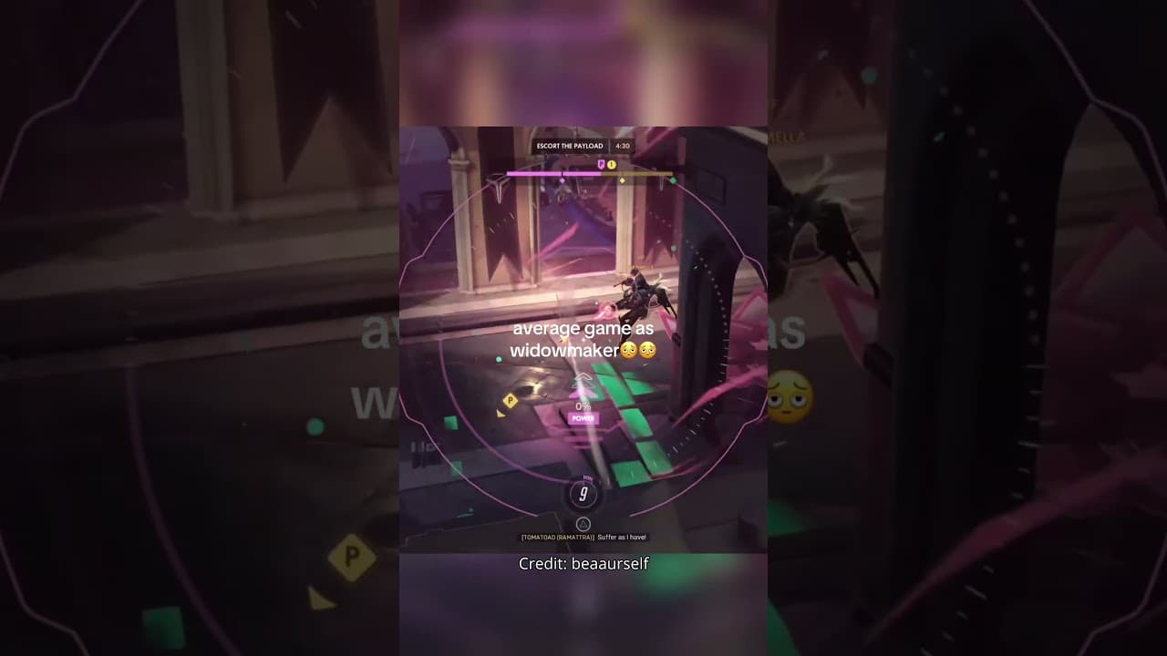 What every Widow main deserves #overwatch2 #gaming #overwatchclips #overwatch #ow2