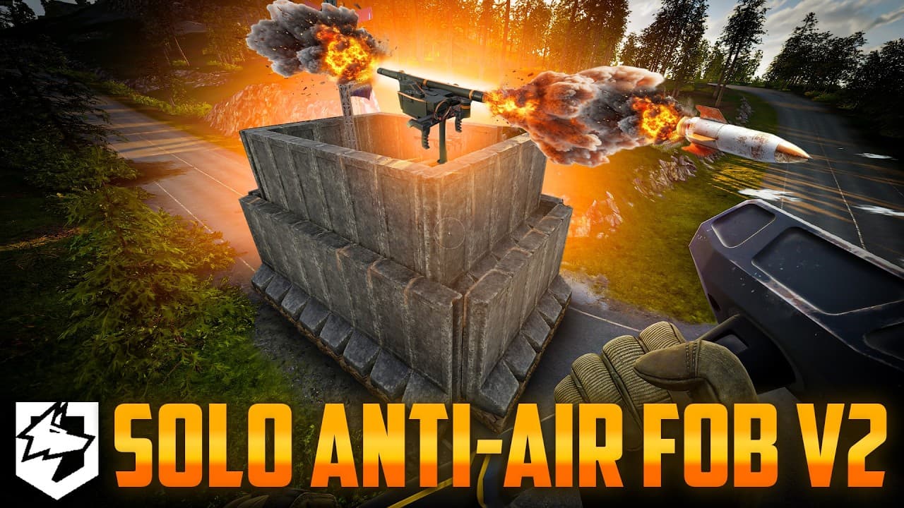 Wardogs - Solo Anti Air FOB [V2] How to Counter Heli Spam from the Enemy