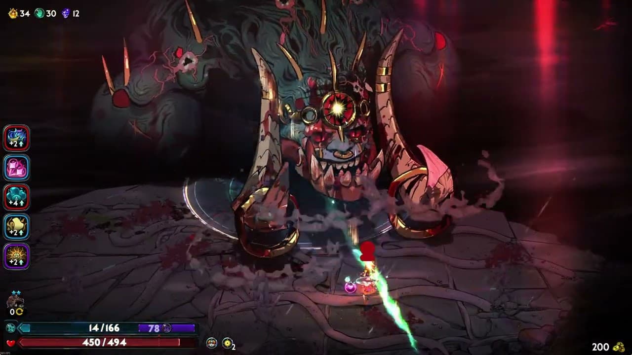 Aspect of Melinoe Umbral Flames versus Typhon (spoilers), Hades 2