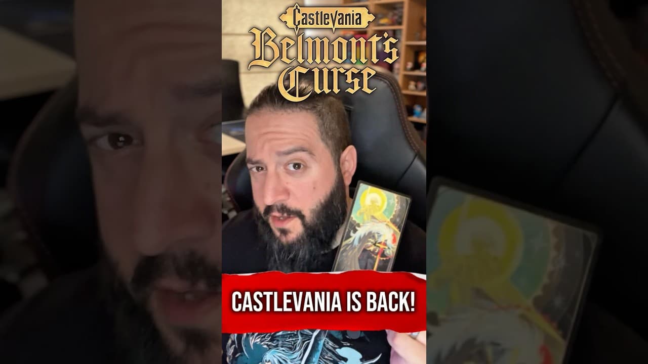 Finally playing the new Castlevania: Belmont's Curse #castlevania #gaming