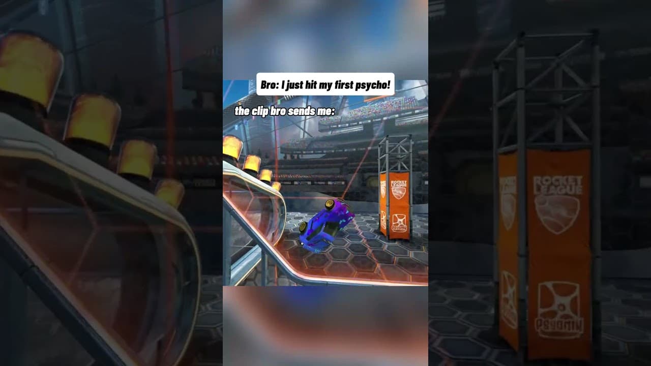 Bro's first psycho 🥹 #rocketleague #rl #gaming