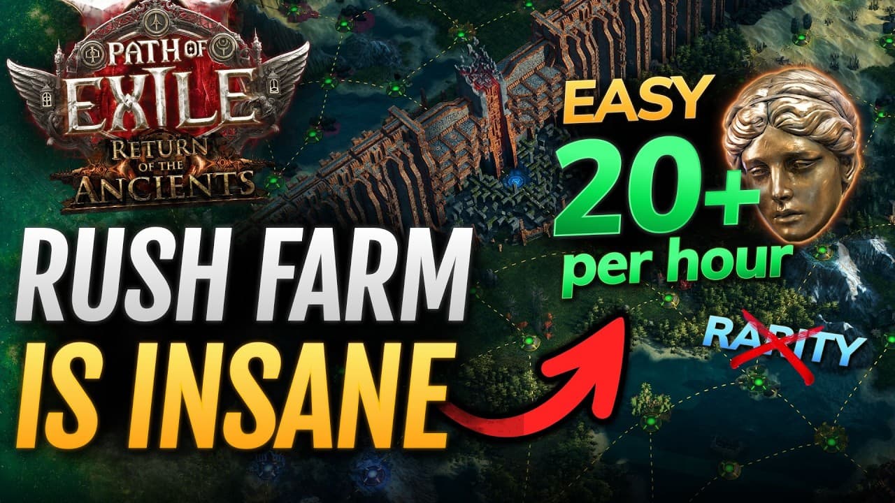 [PoE 2] RUSH Farm PRINTS Currency! - Full Farming Strategy Guide + Atlas Tree  - Path of Exile 2